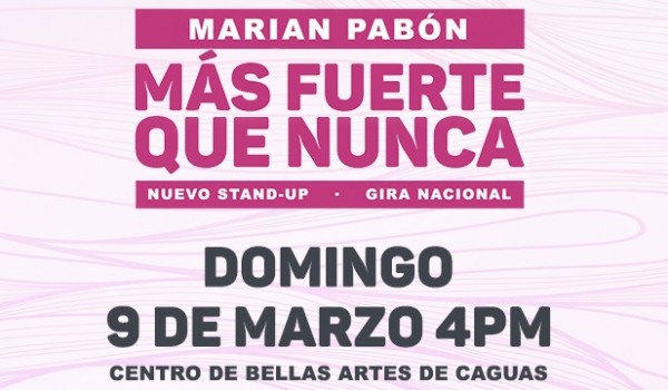 Marian Pabón: Más Fuerte Que Nunca